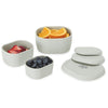 Gemline Grey Silicone Storage Container, Set of 3