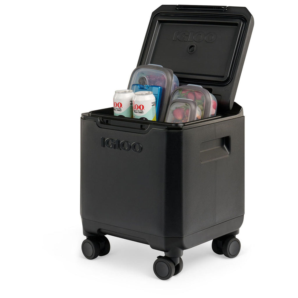 Igloo Black Tag Along Spinner Cooler