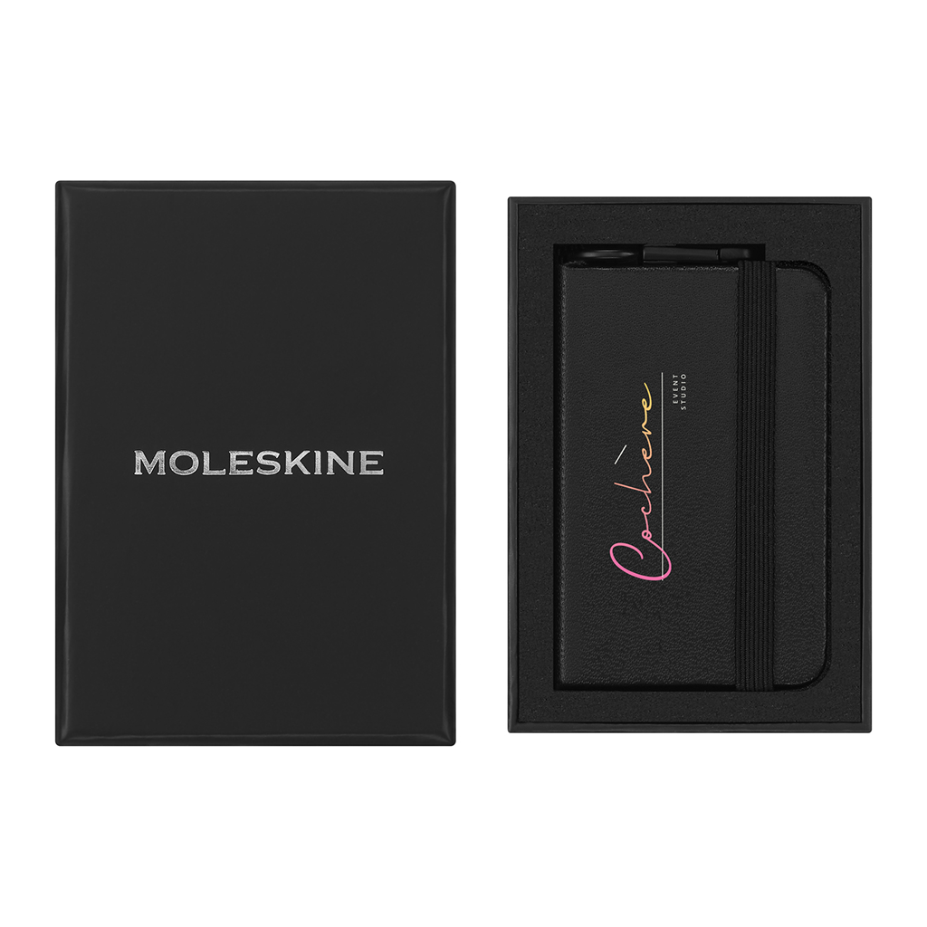 Moleskine Black Moleskine Mini Notebook Charm