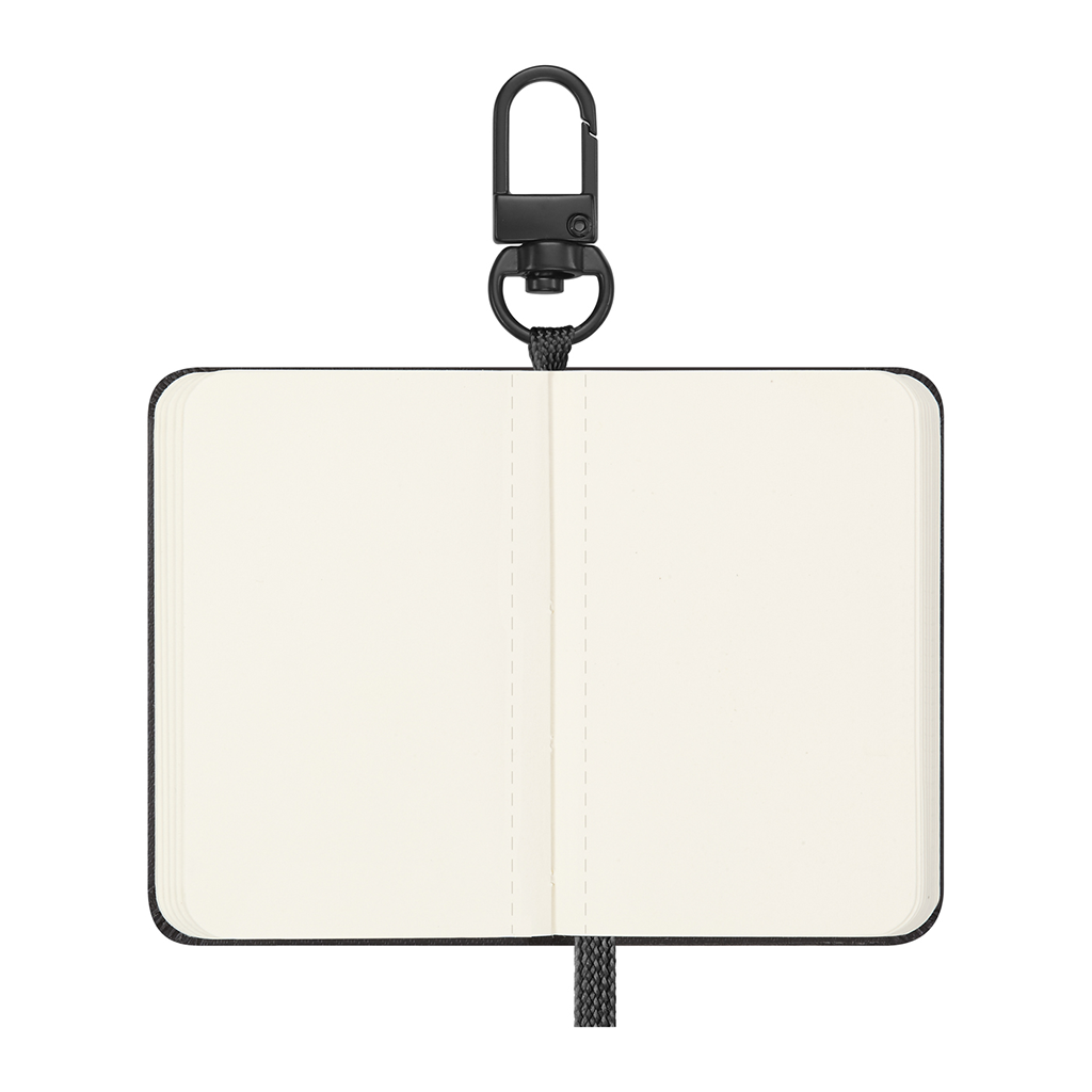 Moleskine Black Moleskine Mini Notebook Charm