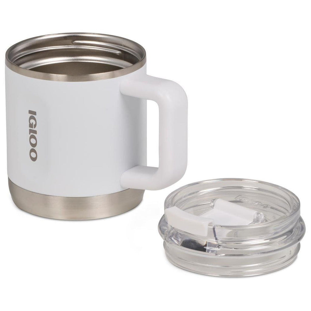 Igloo White 15 oz Recycled Stainless Steel Mug