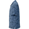 Edwards Unisex Riviera Blue Floral Camp Collar Shirt