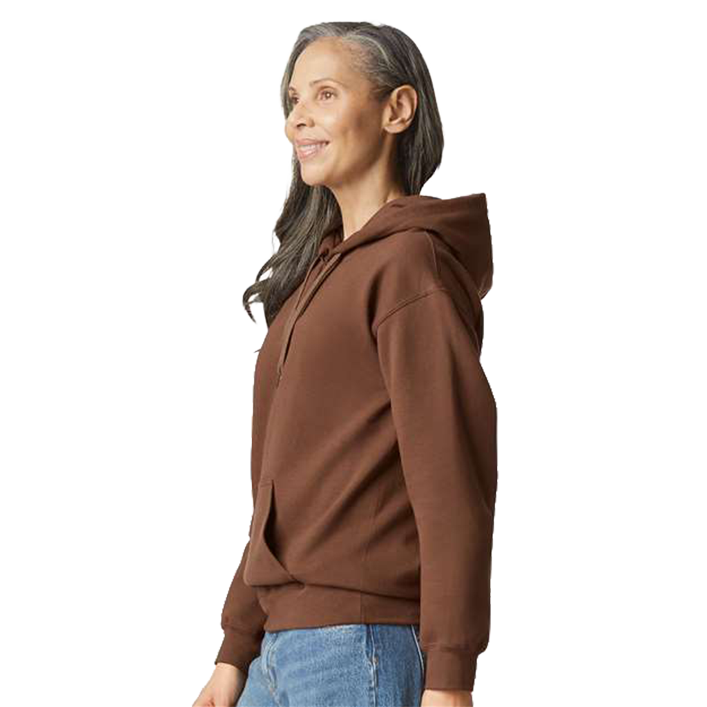 Gildan Men's Cocoa Softstyle Pullover Hooded Sweatshirt