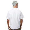 Paragon Men's White Hatteras Performance Short Sleeve Fishing Shirt
