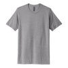 Next Level Unisex Heather Grey Poly/Cotton Tee