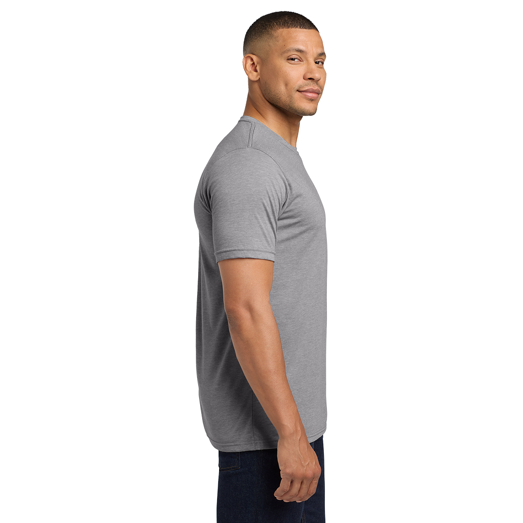 Next Level Unisex Heather Grey Poly/Cotton Tee
