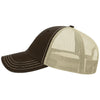 Richardson Brown/Khaki Garment Washed Trucker