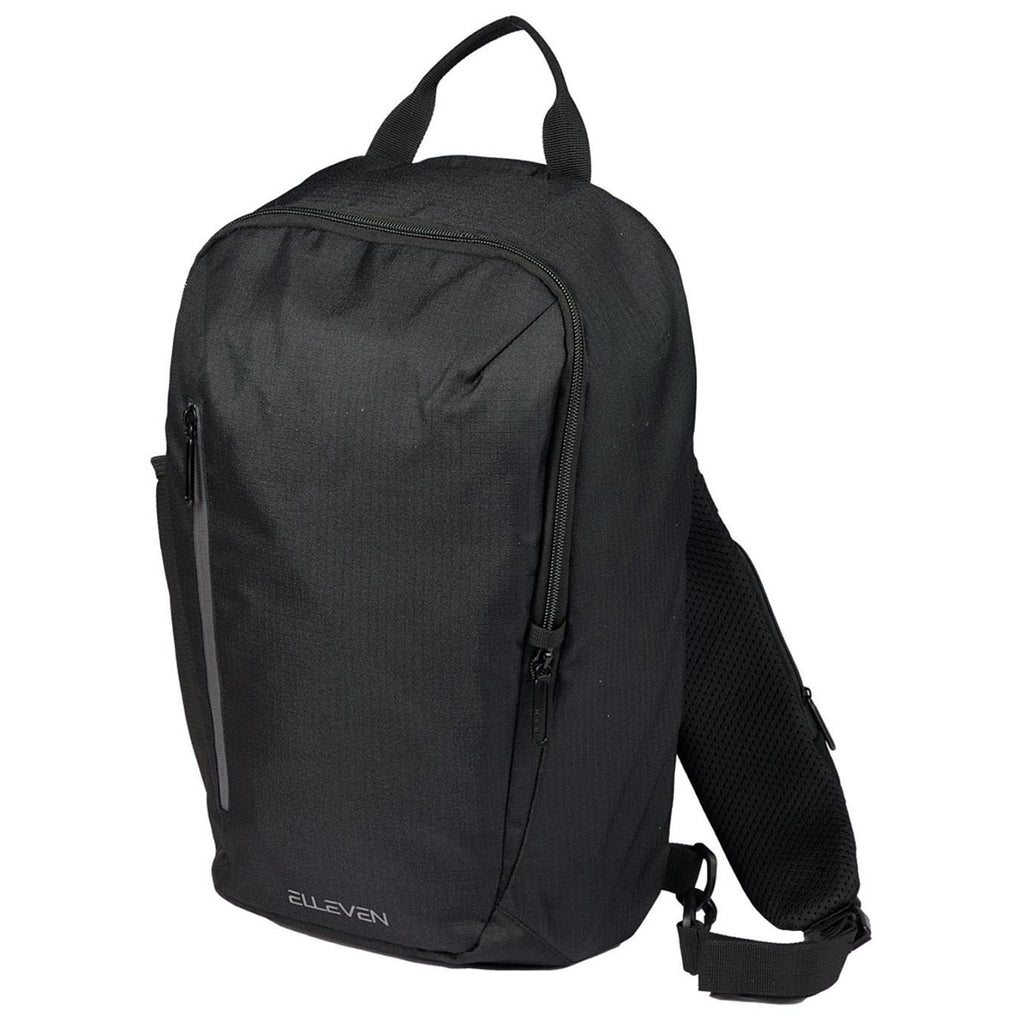 Elleven Black Recycled Sling Pack