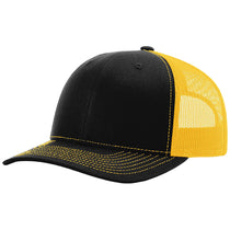Richardson Black/Gold Trucker Cap