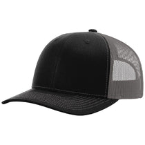Richardson Black/Charcoal Trucker Cap