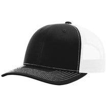 Richardson Black/White Trucker Cap