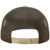 Richardson Brown/Brown/Khaki Trucker Cap