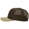 Richardson Brown/Brown/Khaki Trucker Cap