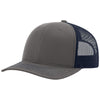 Richardson Charcoal/Navy Trucker Cap
