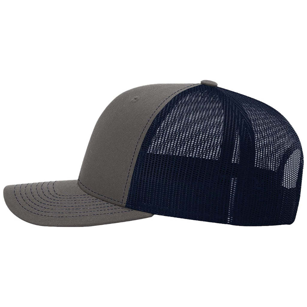 Richardson Charcoal/Navy Trucker Cap