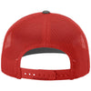 Richardson Charcoal/Red Trucker Cap