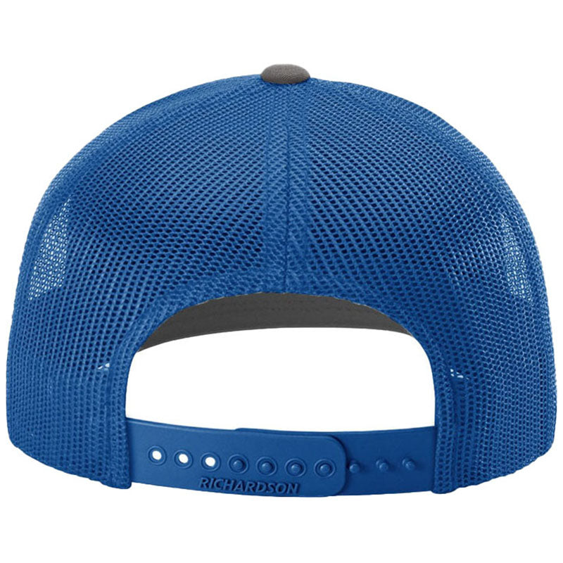 Richardson Charcoal/Royal Trucker Cap