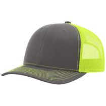 Richardson Charcoal/Neon Yellow Trucker Cap