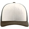 Richardson Cream/Grey Brown/Brown Trucker Cap