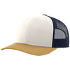 Richardson Cream/Navy/Amber Gold Trucker Cap