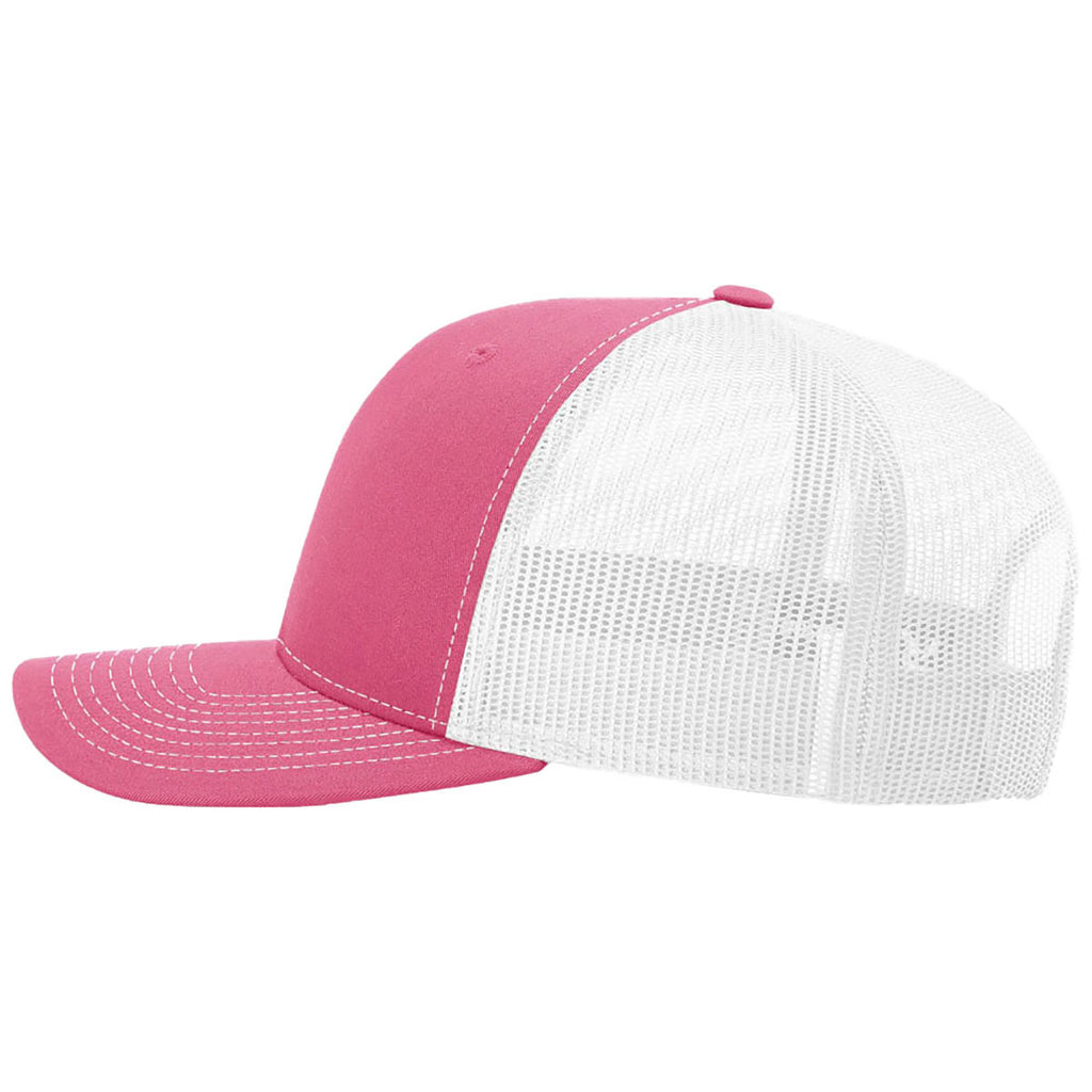 Richardson Hot Pink/White Trucker Cap