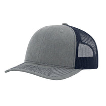 Richardson Heather Grey/Navy Trucker Cap