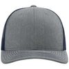 Richardson Heather Grey/Navy Trucker Cap