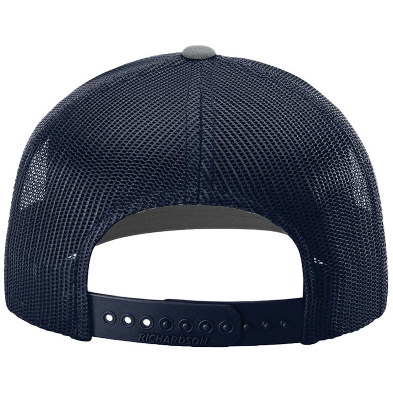 Richardson Heather Grey/Navy Trucker Cap