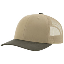Richardson Khaki/Khaki/Chocolate Chip Trucker Cap