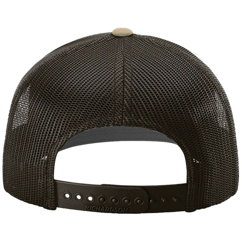 Richardson Khaki/Coffee Trucker Cap