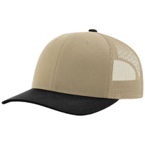 Richardson Khaki/Khaki/Black Trucker Cap