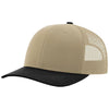 Richardson Khaki/Khaki/Black Trucker Cap