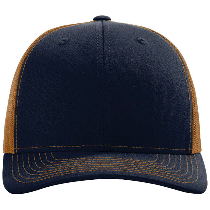 Richardson Navy/Caramel Trucker Cap