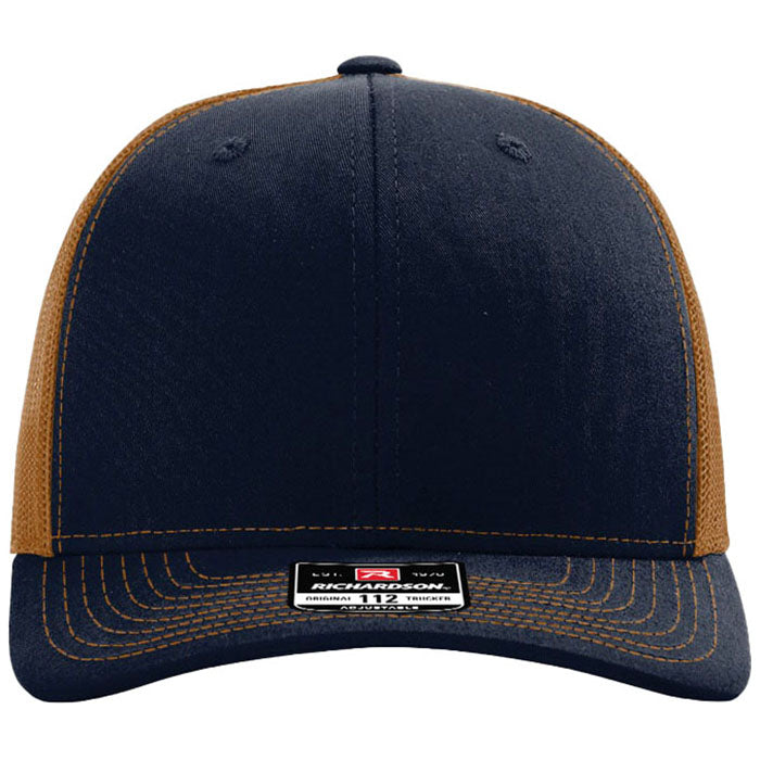 Richardson Navy/Caramel Trucker Cap