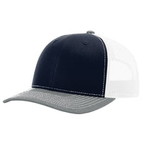 Richardson Navy/White/Heather Grey Trucker Cap