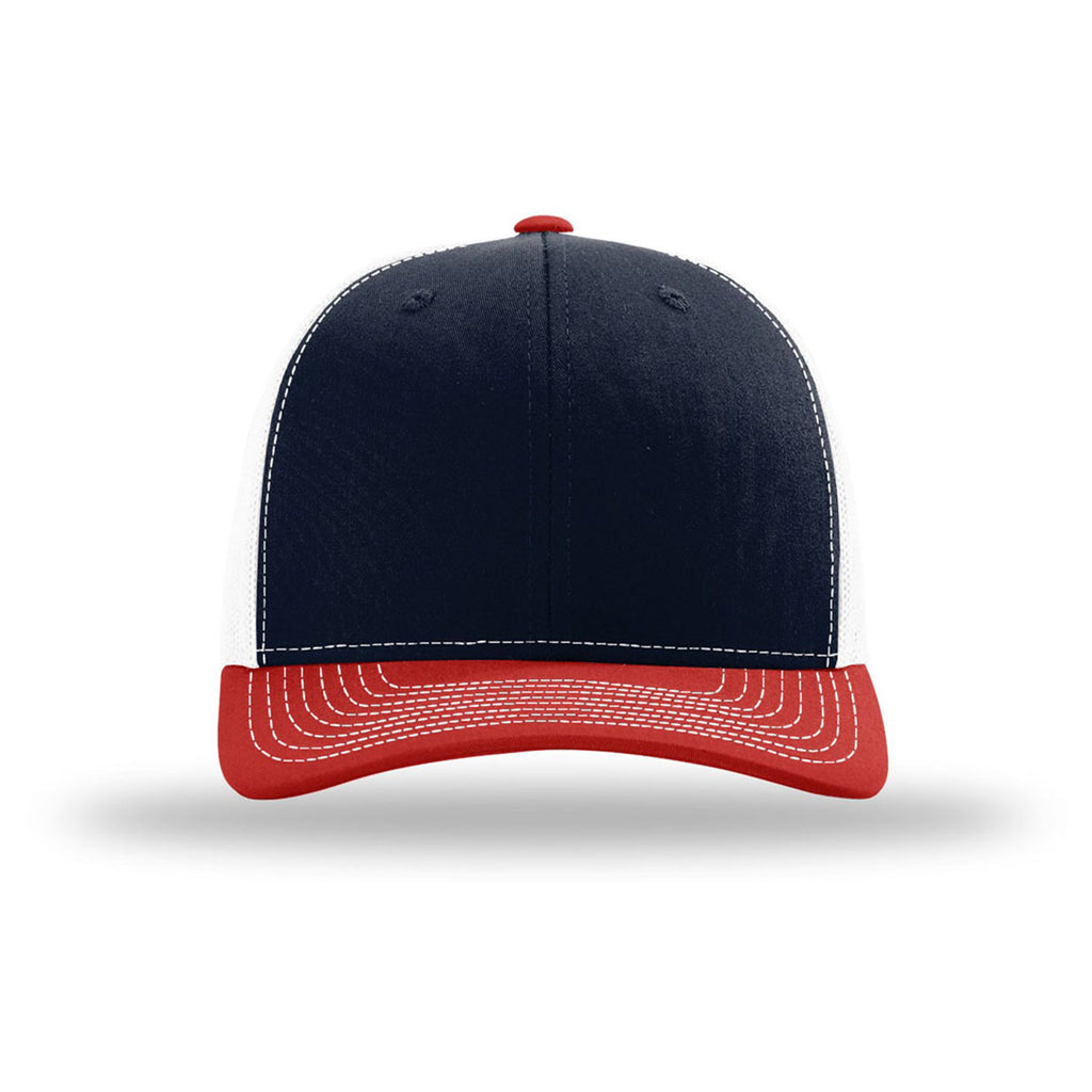 Richardson Navy/White/Red Trucker Cap