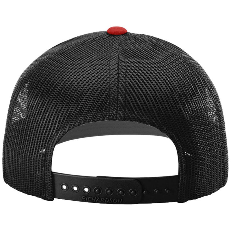 Richardson Red/Black Trucker Cap