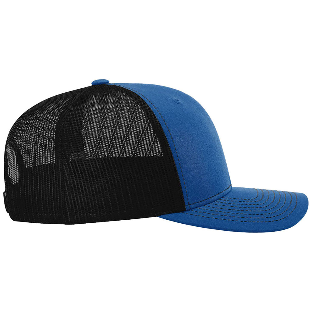 Richardson Royal/Black Trucker Cap