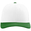 Richardson White/White/Kelly Trucker Cap