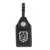 Wander & Roam Black Luggage Tag with AirTag Holder