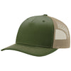 Richardson Army Olive/Tan Five-Panel Trucker