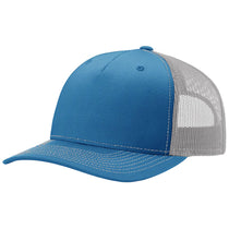 Richardson Cobalt Blue/Grey Five-Panel Trucker