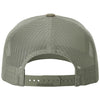 Richardson Pale Khaki/Loden Five-Panel Trucker