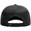 Richardson Black Five-Panel Champ Trucker