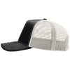 Richardson Black/Birch Five-Panel Champ Trucker