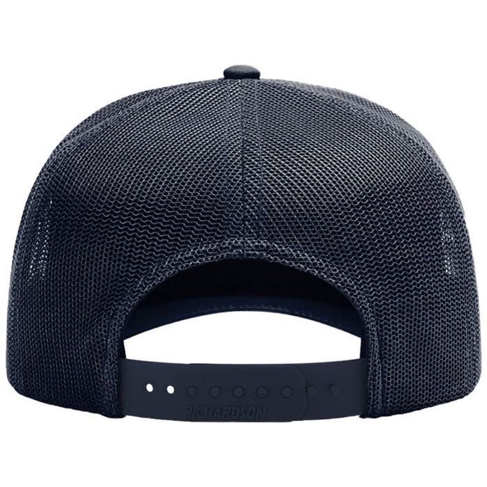 Richardson Navy Five-Panel Champ Trucker