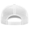 Richardson White Five-Panel Champ Trucker