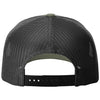 Richardson Loden/Black/Black Five-Panel with Rope