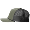 Richardson Loden/Black/Black Five-Panel with Rope