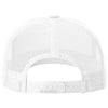 Richardson White/Black Five-Panel with Rope